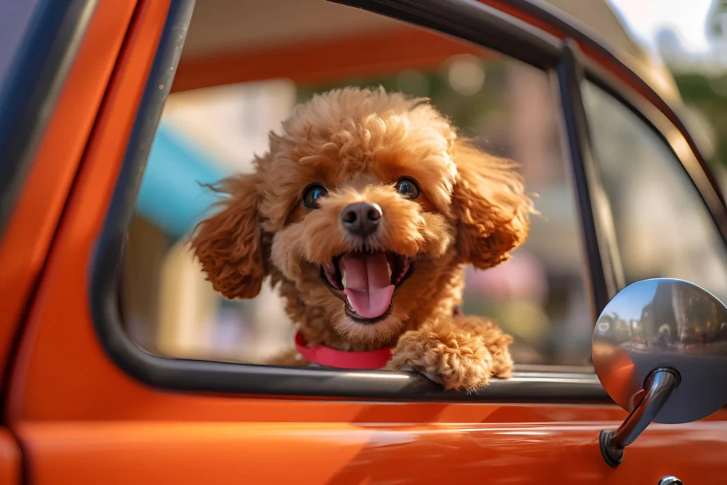 Tesla Model Y Dog Car Seat for Toy Poodles