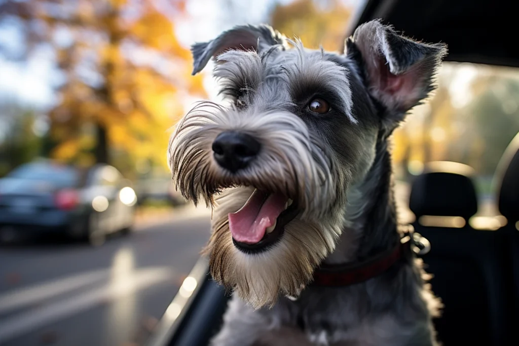 Hyundai Kona Dog Car Seat Belt for Miniature Schnauzers